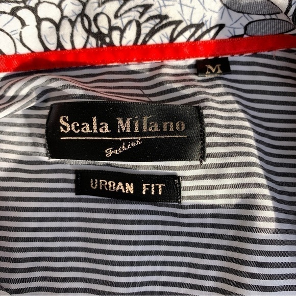 Scala Milano Long Sleeve Shirt Size M - Picture 7 of 9